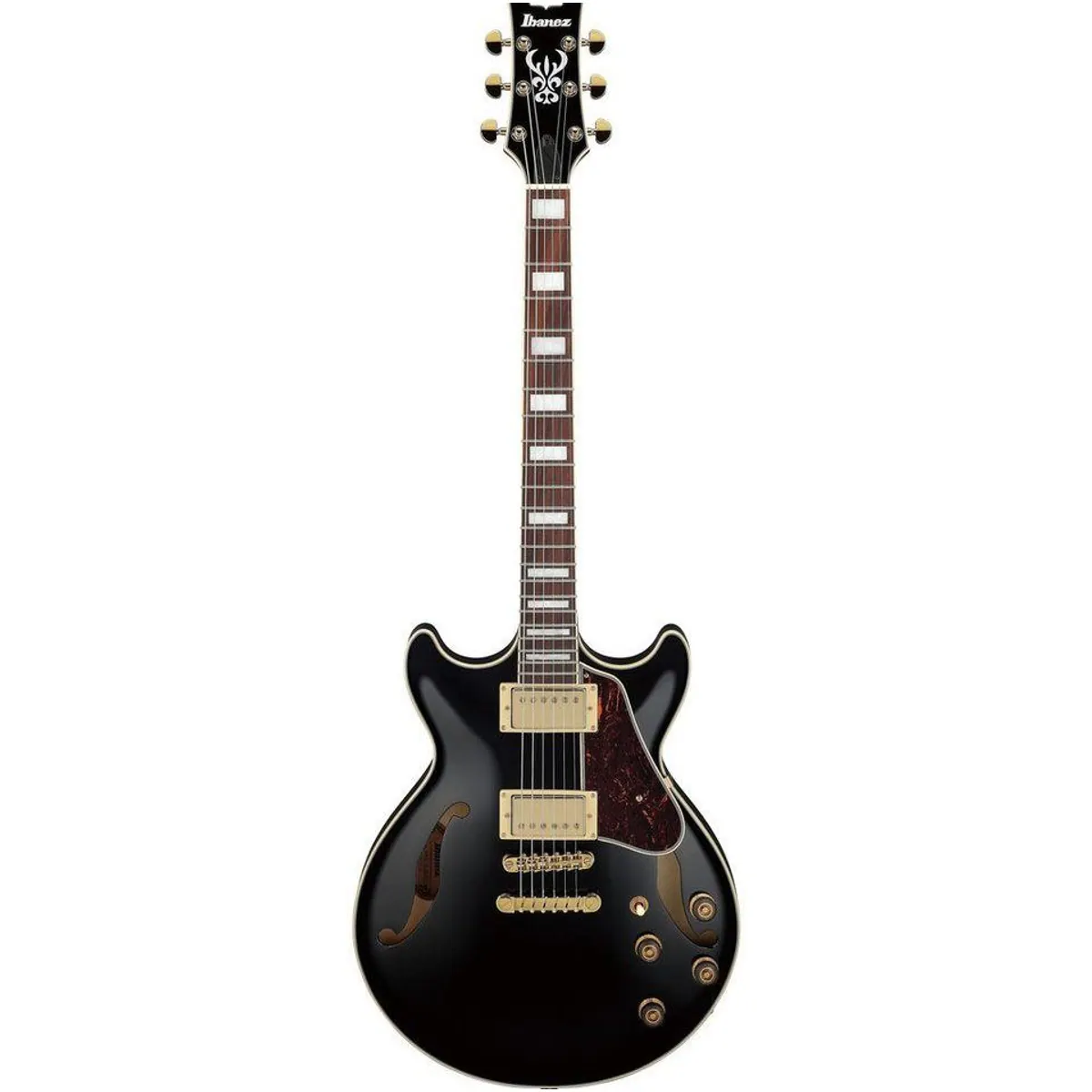 Ibanez AM73G-BK Black, Hollow Body E-Gitarre mit passiver Elektronik