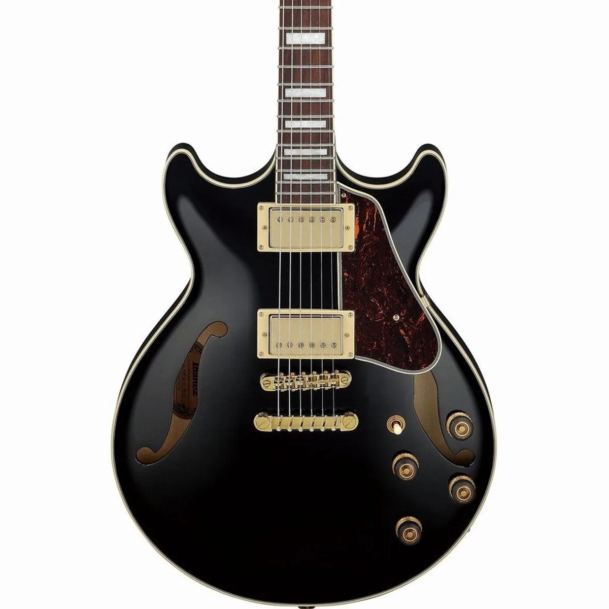 Ibanez AM73G-BK Black, Hollow Body E-Gitarre mit passiver Elektronik 4
