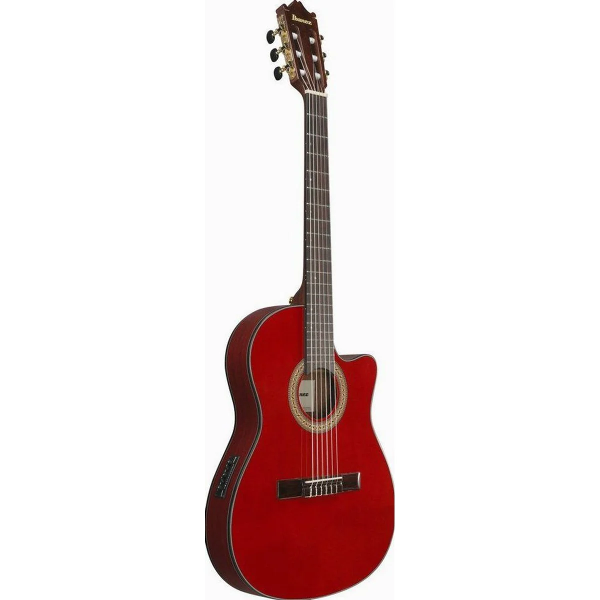 Ibanez GA35TCE-SRR Thinline-Konzertgitarre, komfortable Bauweise, integrierte Elektronik 2