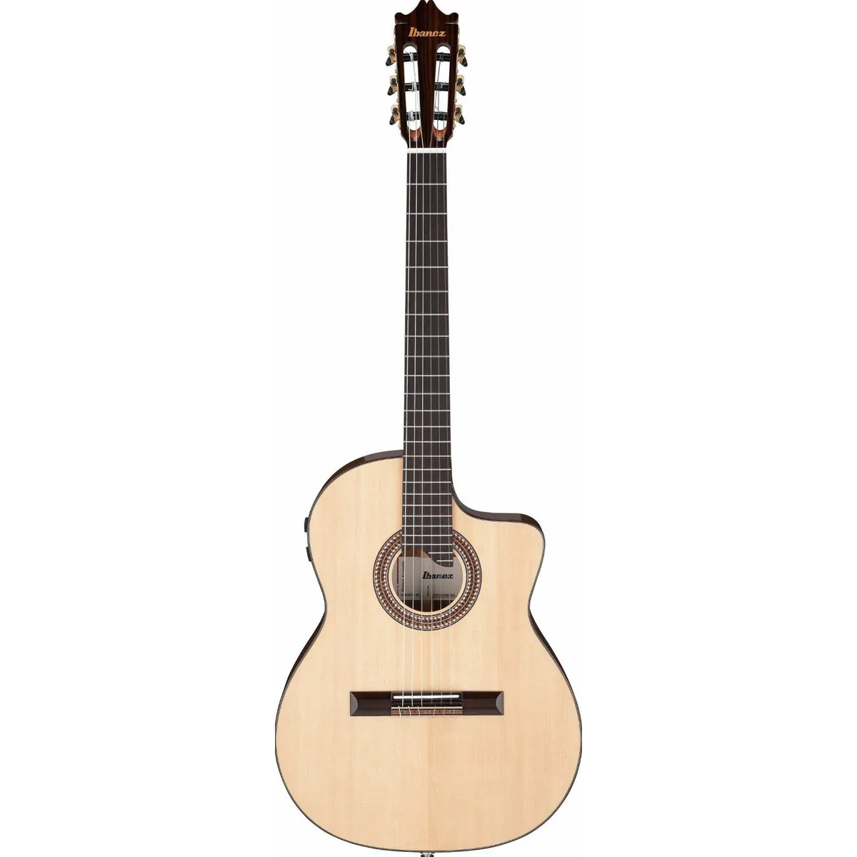 Ibanez GA360TCE-NT Thinline-Konzertgitarre, klare Klangentfaltung, komfortabler Cutaway, flexible Elektronik 3