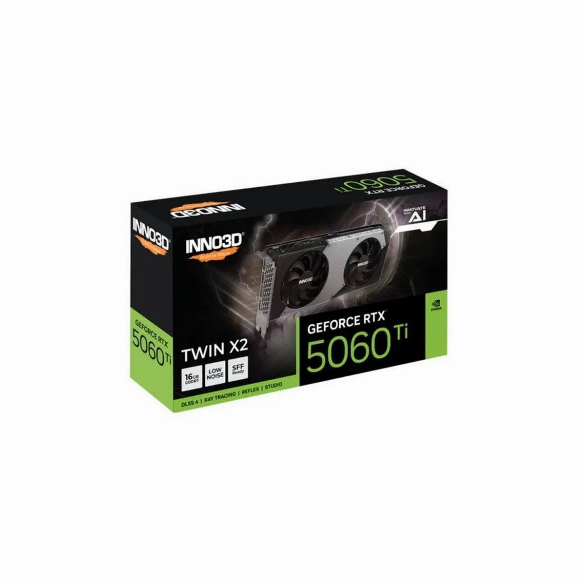Inno3D GeForce RTX 5060 Ti TWIN X2, hohe Grafikleistung, effiziente Kühlung, vielseitige Anwendbarkeit 2