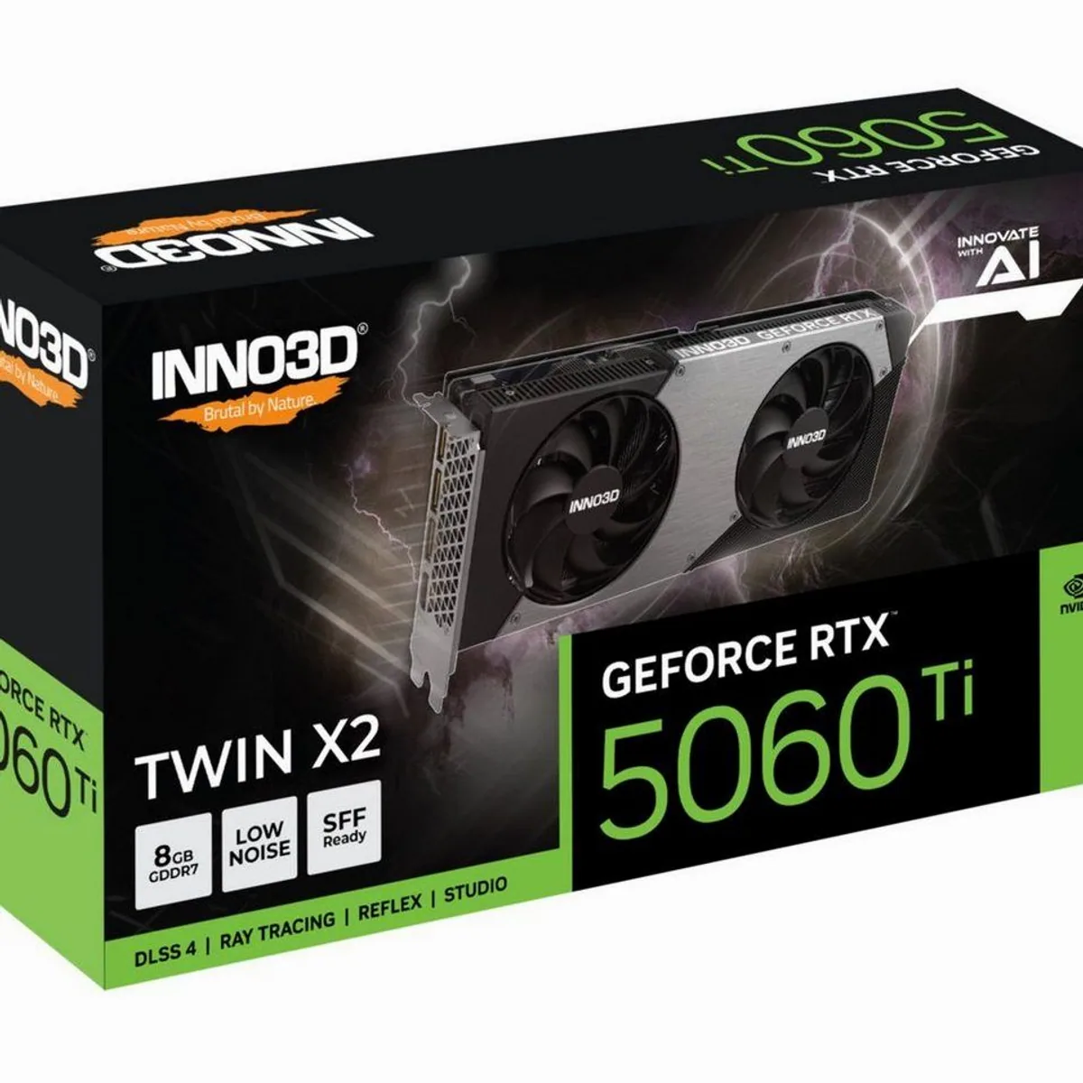 Inno3D GeForce RTX 5060 Ti TWIN X2, hohe Grafikleistung, effiziente Kühlung, moderne Raytracing-Technologie 3