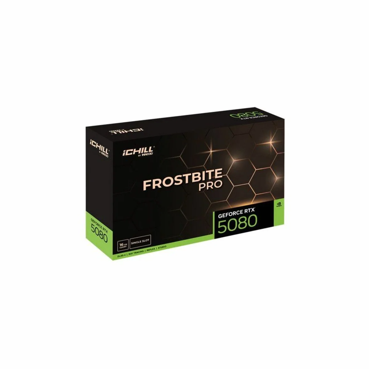 Inno3D GeForce RTX 5080 Frostbite Pro, hohe Leistung, effiziente Kühlung, modernes Design 3