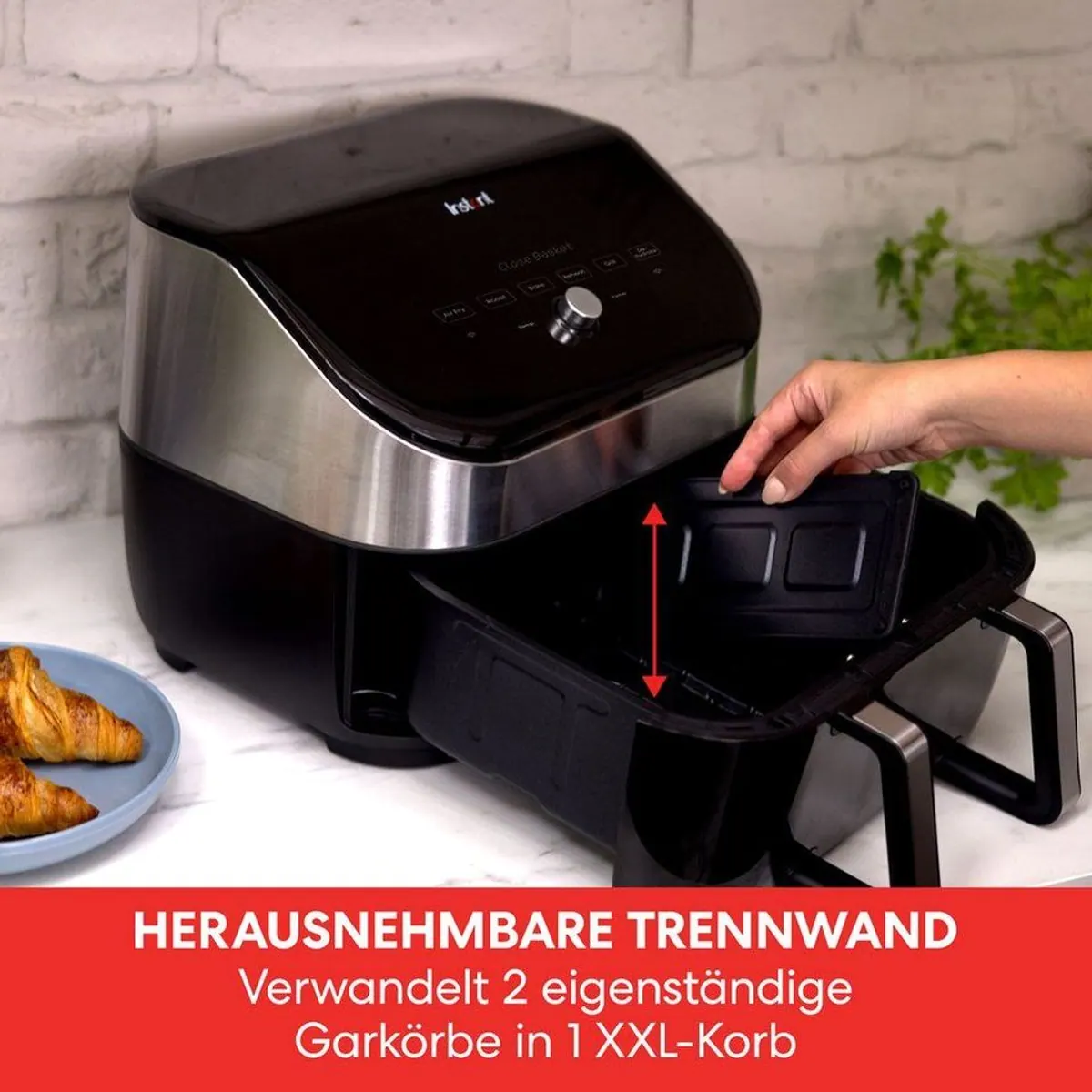 Instant Pot Vortex Plus VersaZone Airfryer, 8in1 mit XXL-Korb – vielseitig, leistungsstark, benutzerfreundlich 3