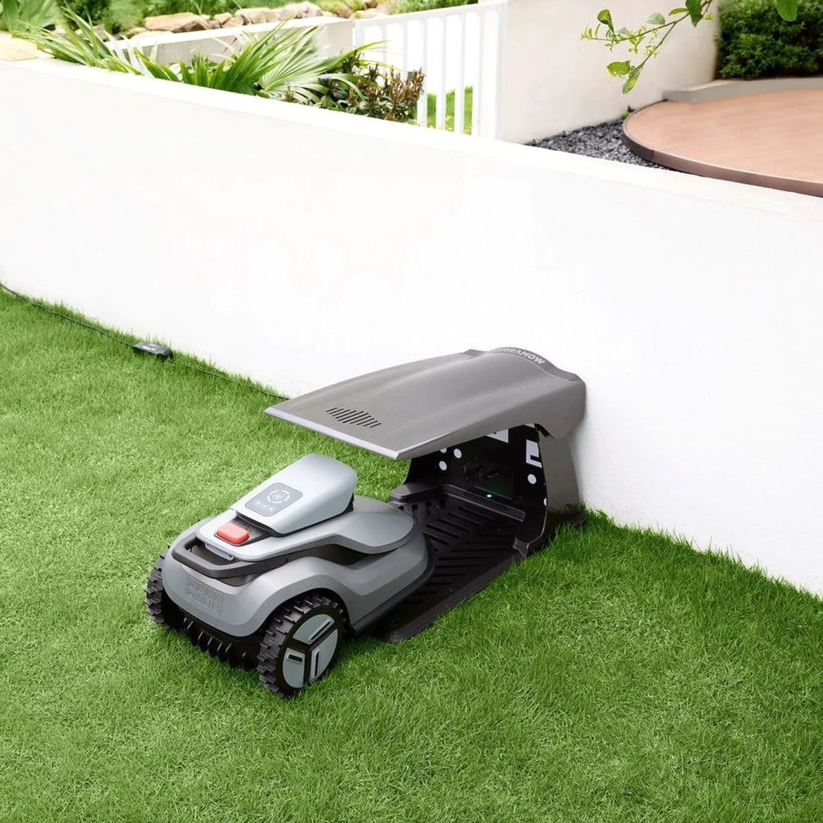interpick Terramow V1000 Mähroboter, KI-gesteuert, bis 1200 m² Rasenfläche 2