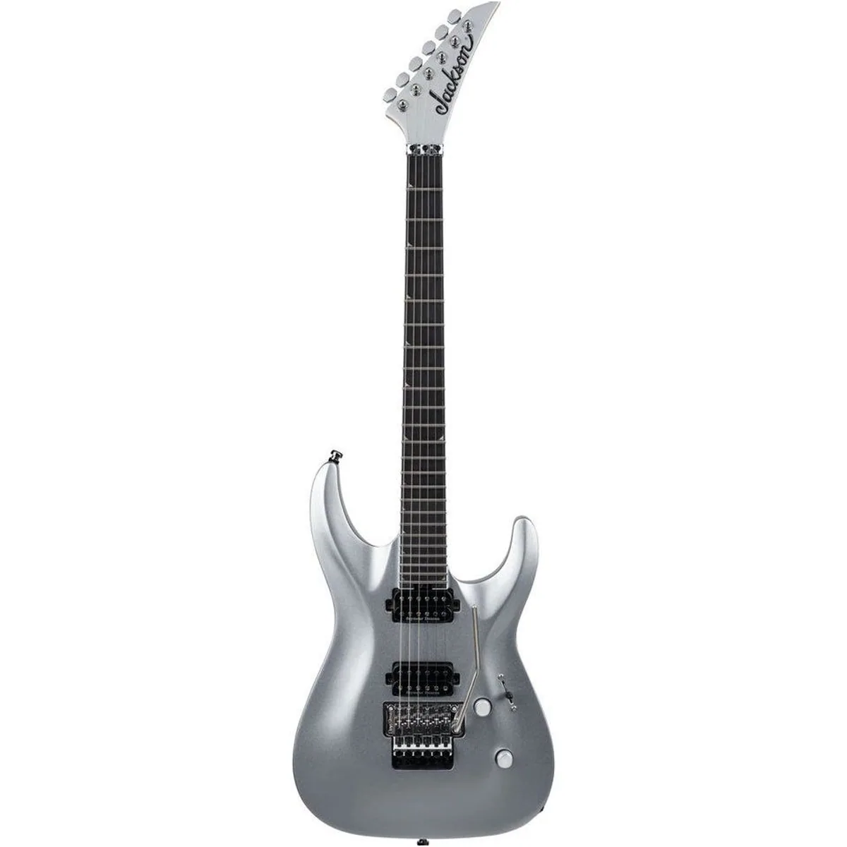 Jackson Pro Plus Soloist SLA2 EB Quicksilver, ergonomischer Korpus, präzises Spiel