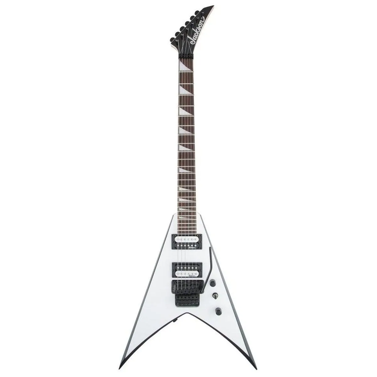 Jackson JS32 King V E-Gitarre, kraftvolle Humbucker, geschraubter Hals