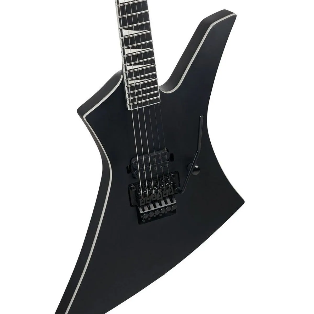 Jackson Pro Plus Pure Metal LTD Kelly KE1A, durchgehender Ahornhals, Bare Knuckle Pickup — max. Präzision 2