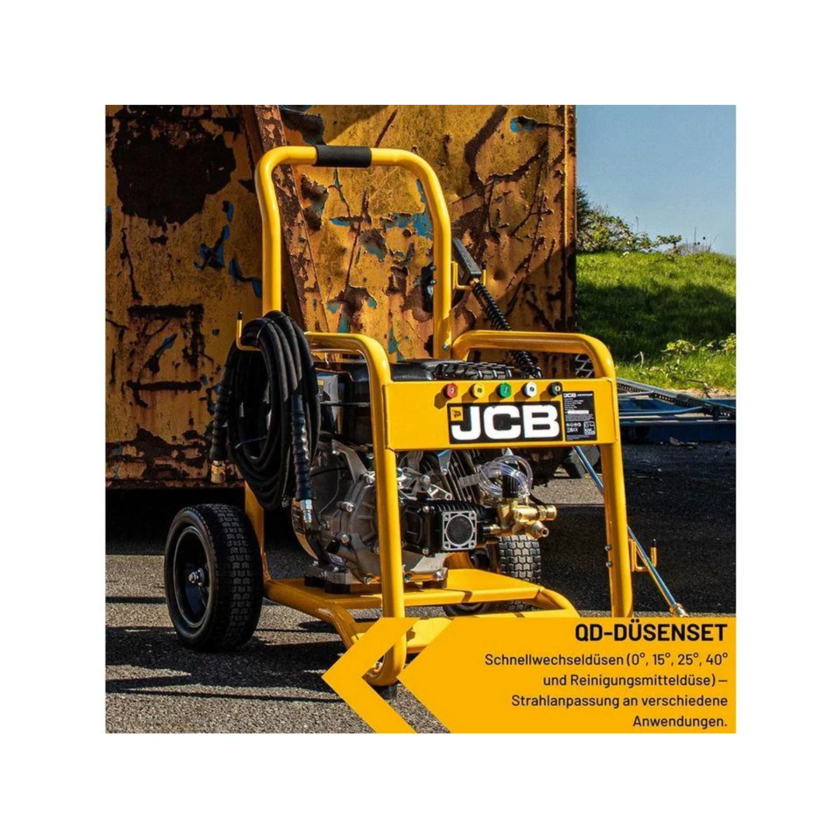 JCB PW15040PP24 Hochdruckreiniger, 276 bar, 15 l/min, 5 Düsen 2