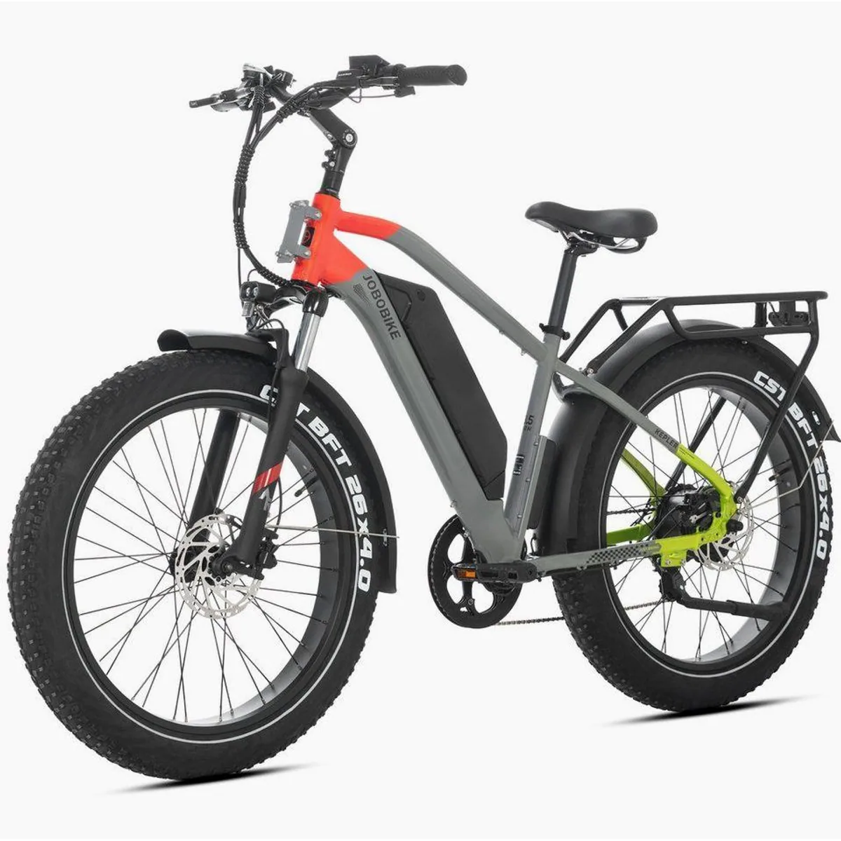 JOBOBIKE Kepler E-Bike, 180 km Reichweite, 7-Gang Shimano, hydraulische Bremsen