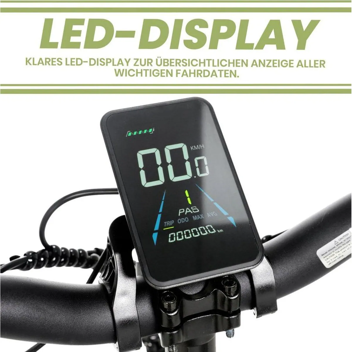 JOBOBIKE Romer E-Bike Klapprad, 150 km Reichweite, 250 W Heckmotor, faltbarer Alurahmen 4