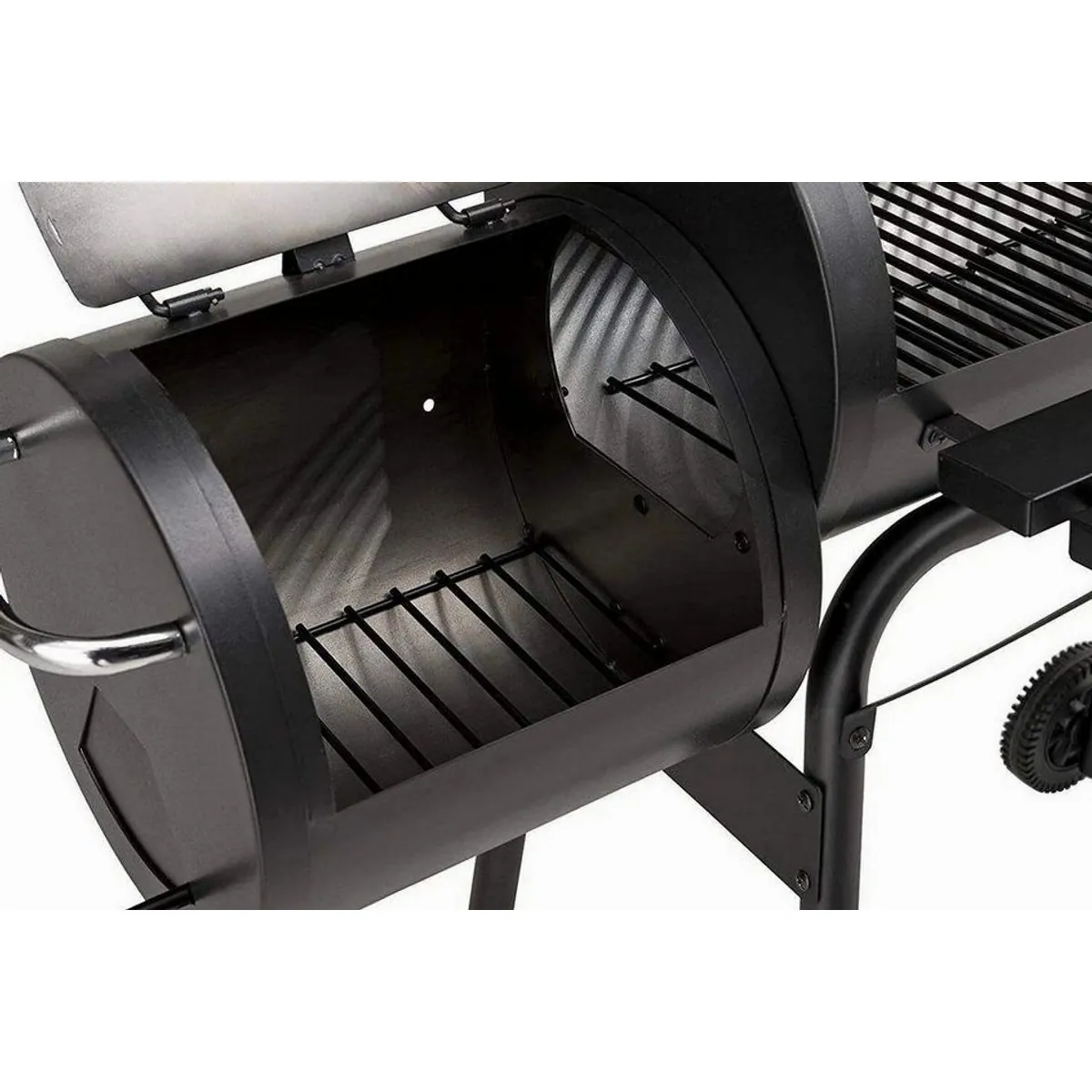 JUNG Holzkohlegrill 54 cm, vielseitig für Smoken und Grillen 3
