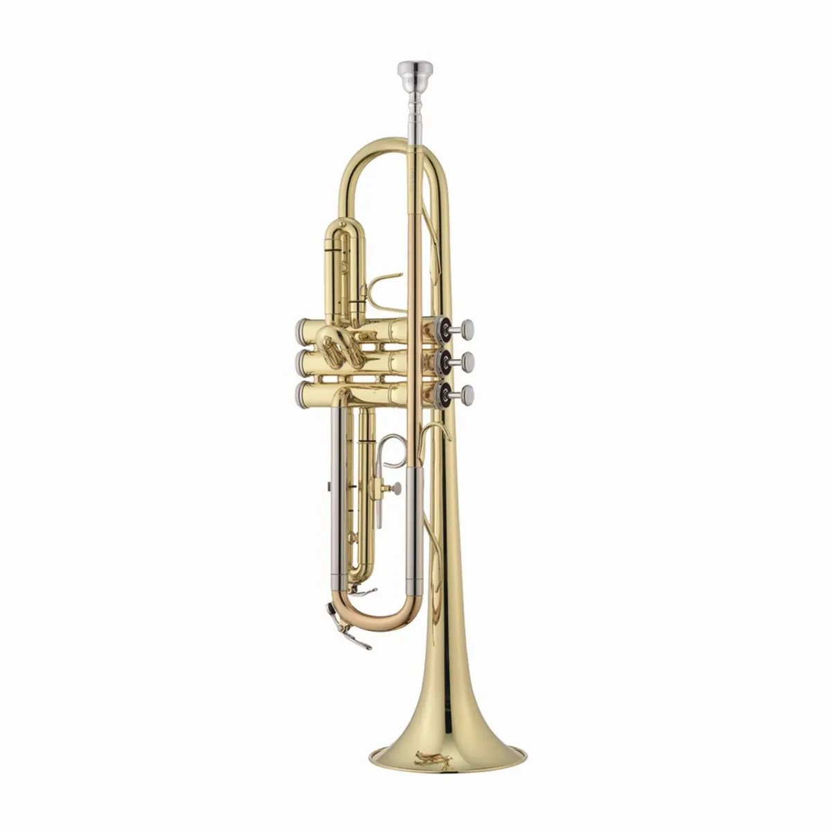 Jupiter JTR500Q Bb-Trompete, leichte Ansprache, Edelstahl Ventile