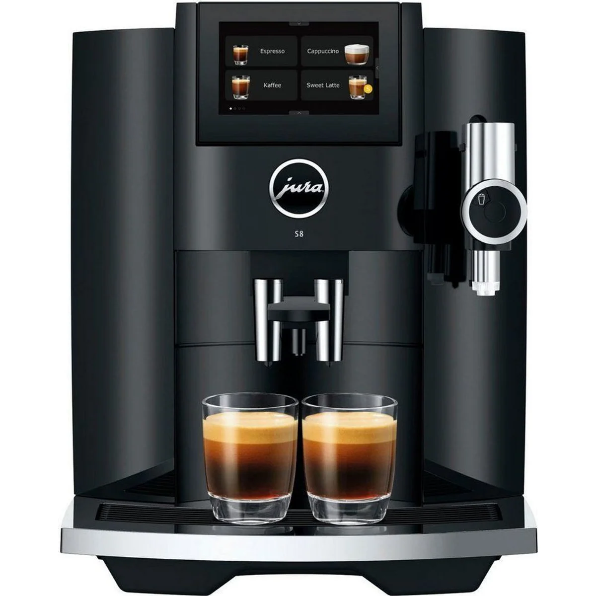 JURA S8 Kaffeevollautomat, 27 Spezialitäten, Touch-Bedienung, elegantes Design 3