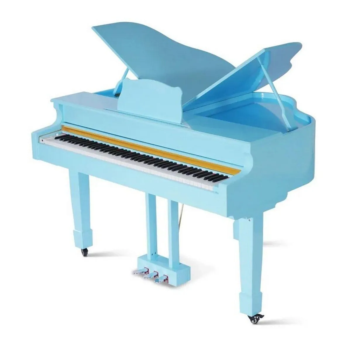 JVmoebel Flügel Klavier Digitalpiano, authentische Tastatur, modernes Design