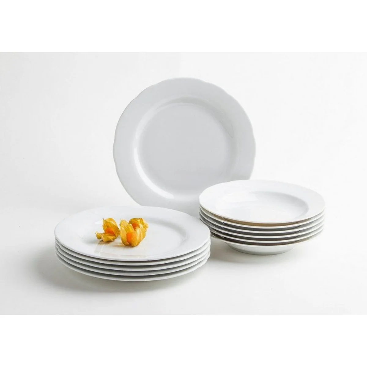 KAHLA Rossella Tafelservice 12tlg., für 6 Personen, elegantes Porzellan 2
