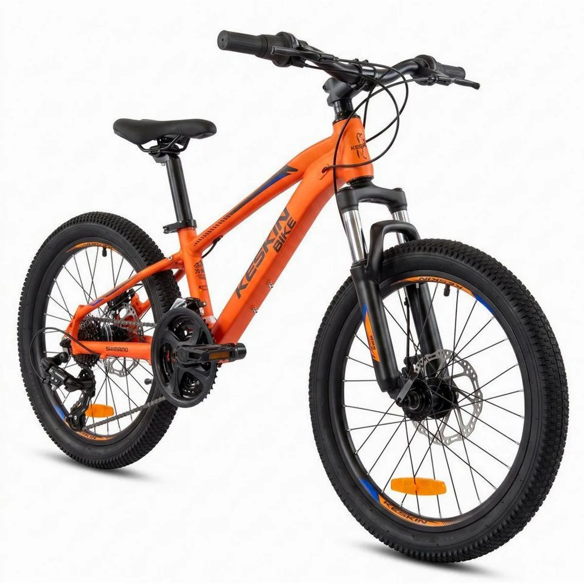 Keskin eBike MTB1 Kinderfahrrad, leichter Aluminium-Rahmen, 21 Gang Kettenschaltung