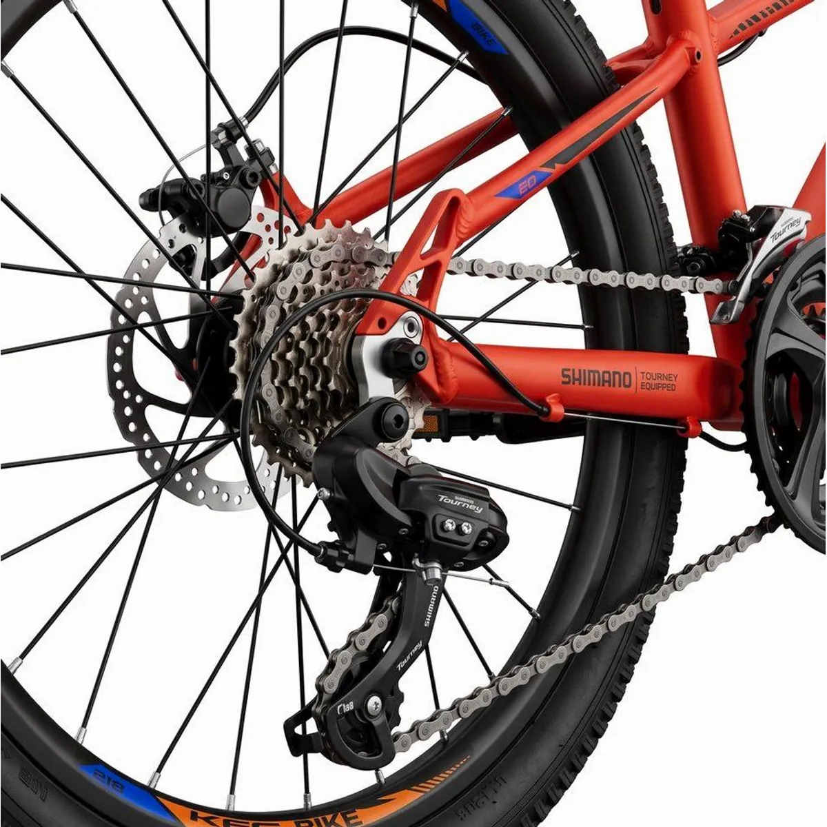 Keskin eBike MTB1 Kinderfahrrad, leichter Aluminium-Rahmen, 21 Gang Kettenschaltung 3