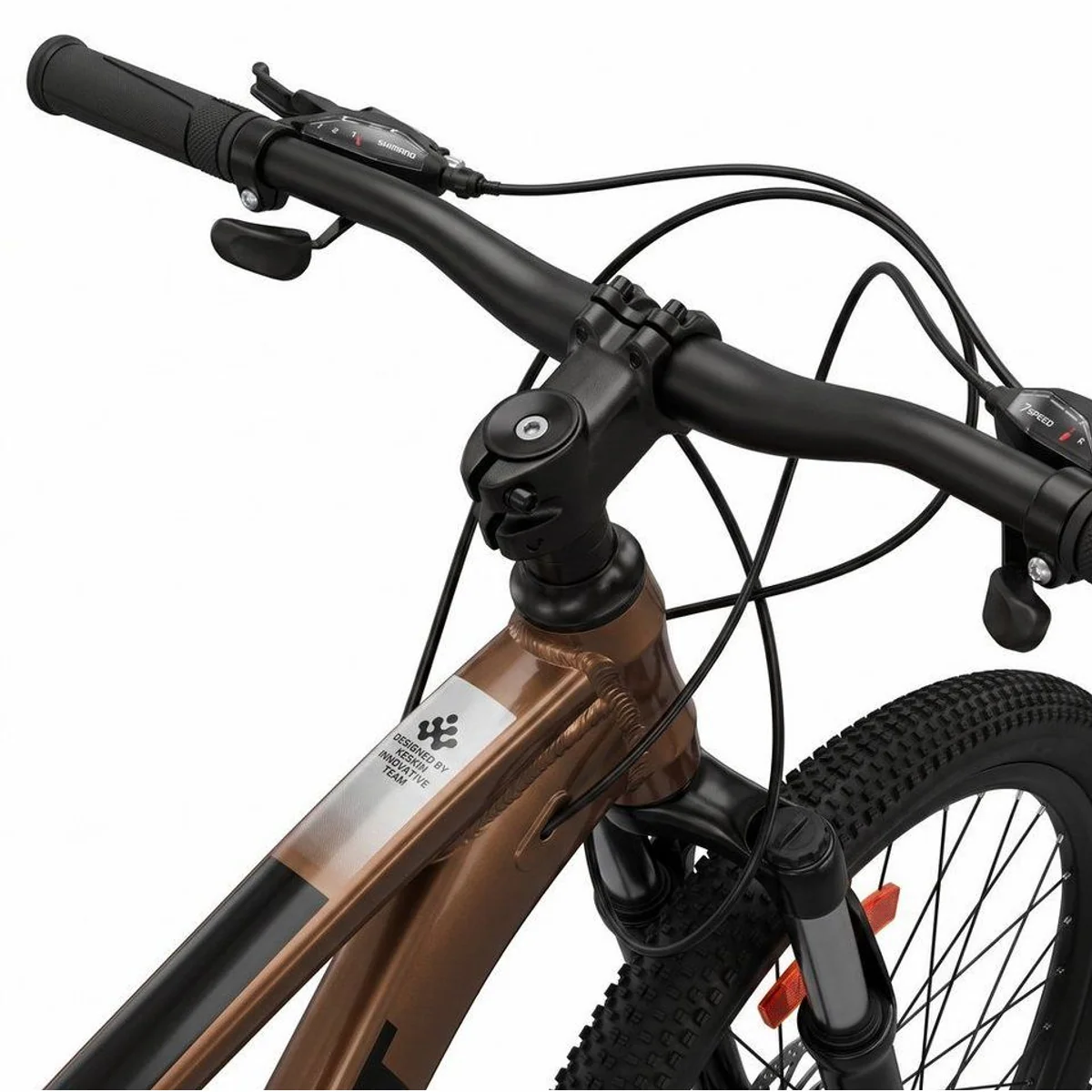 Keskin eBike Mountainbike MTB1, 26 Zoll, 21 Gang Schaltung, robust und vielseitig 3