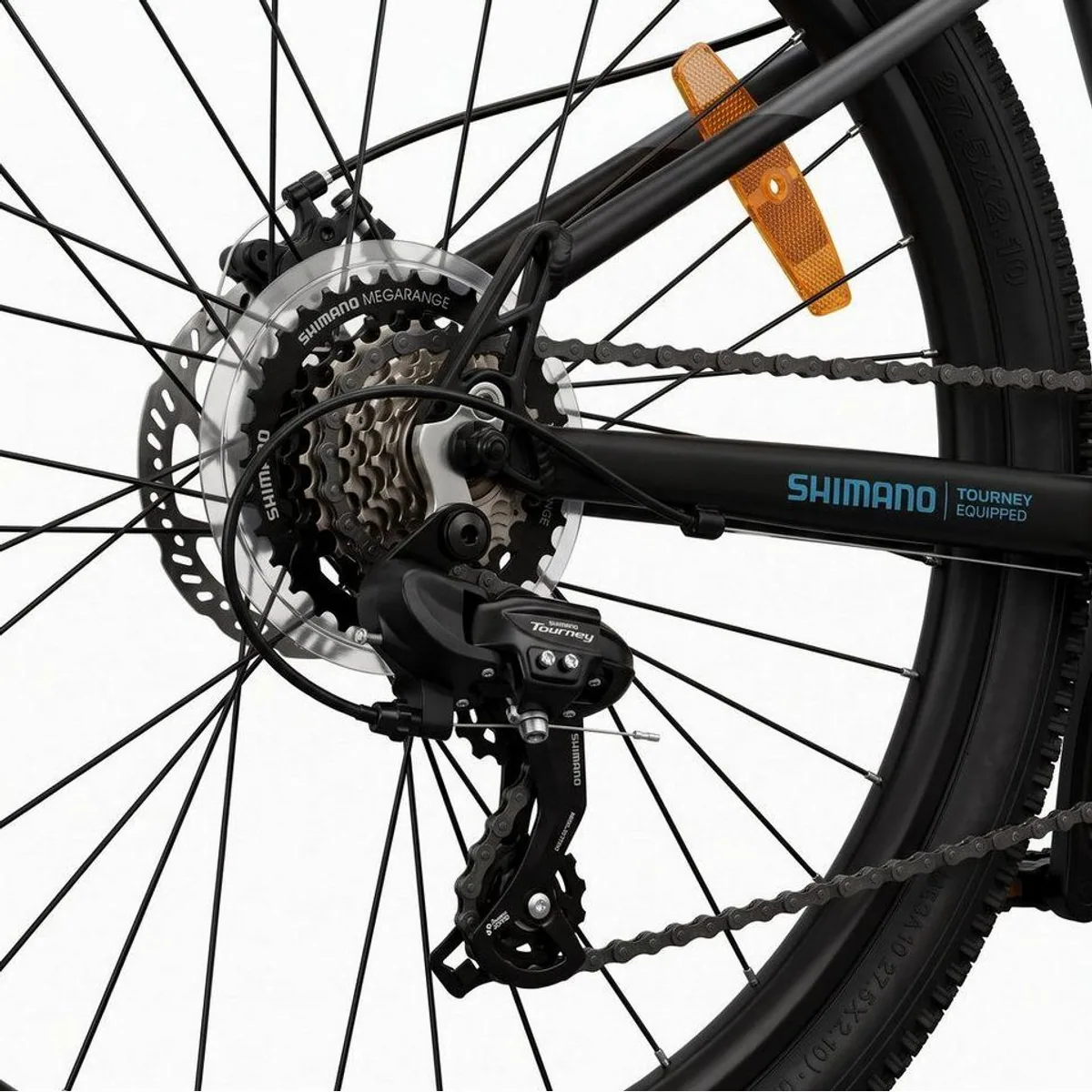Keskin eBike MTB1, 29 Zoll, 21 Gang Shimano Schaltwerk, Aluminiumrahmen, mechanische Scheibenbremsen 4