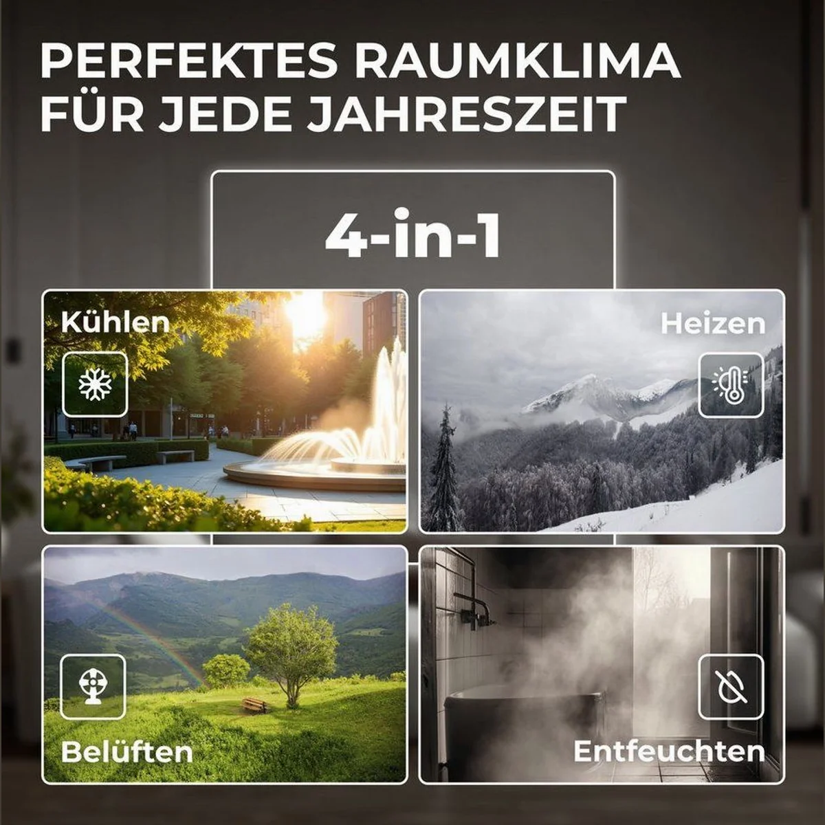 Kältebringer Split-Klimagerät R290, 9.000 BTU, leise & energieeffizient 3