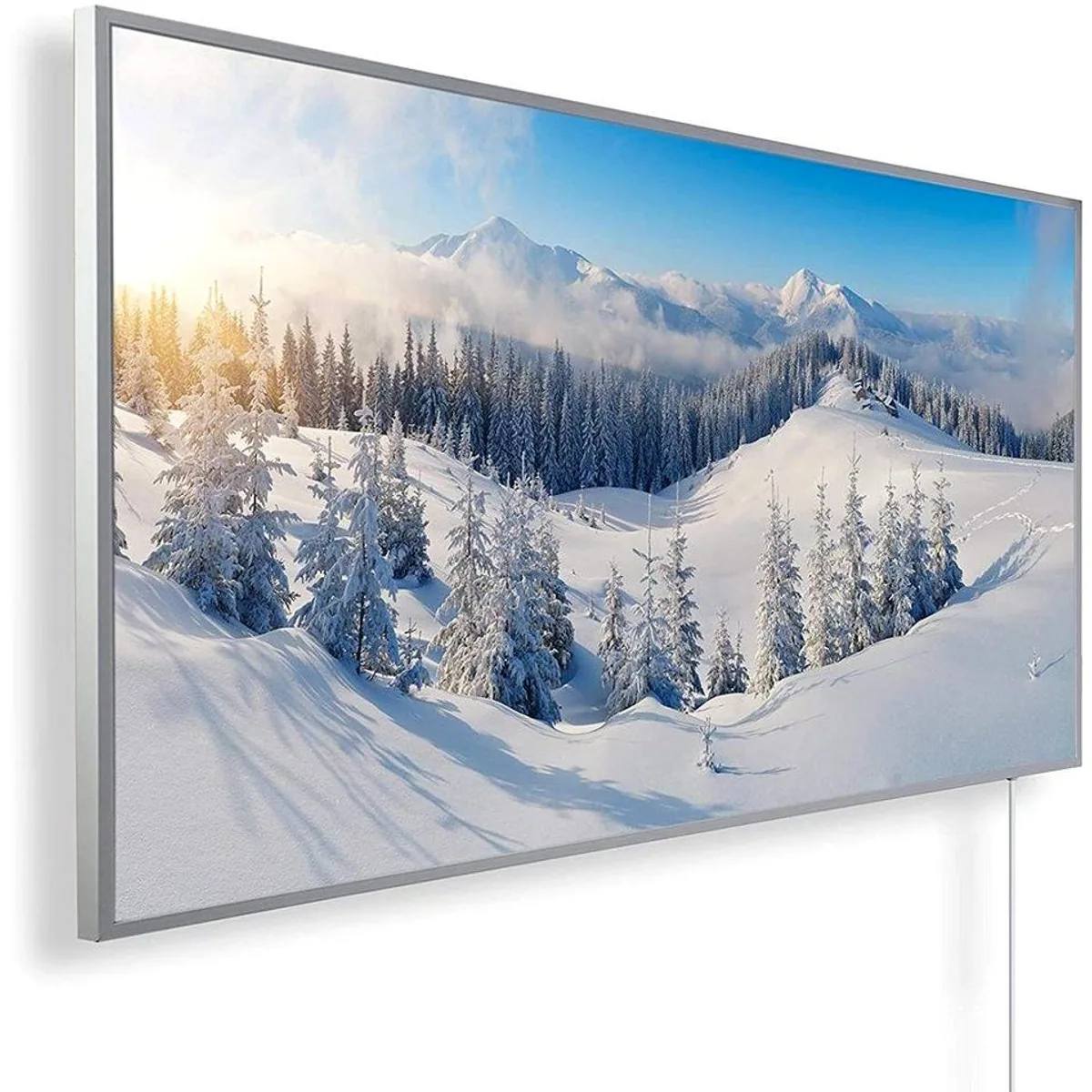 Könighaus Infrarotheizung Panorama 1000W, Smart Home fähig, Ultra HD Bilddruck