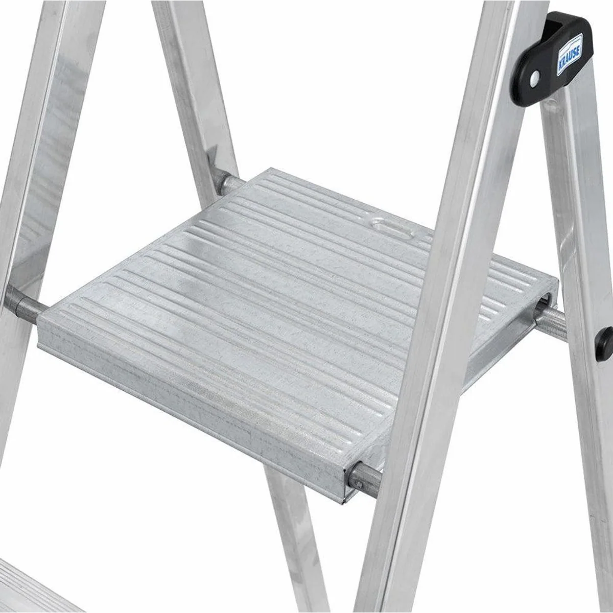 KRAUSE Stehleiter Solidy, Aluminium, 8 Stufen, Arbeitshöhe ca. 370 cm 4