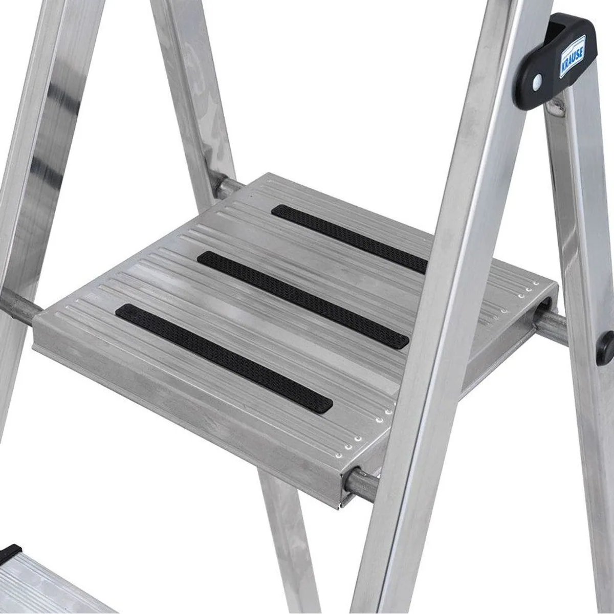 KRAUSE Stehleiter Safety, Aluminium, 1x6 Stufen, Arbeitshöhe ca. 325 cm 4
