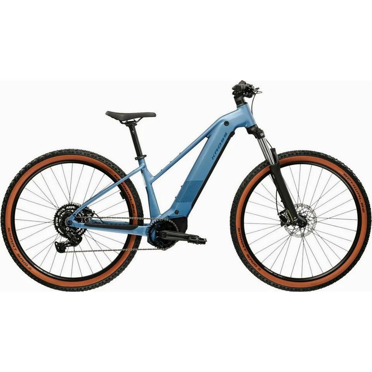 Kross Influx Hybrid 2.0 E-Bike, kraftvoller Bosch Antrieb, 600 Wh Akku, 29" Reifen