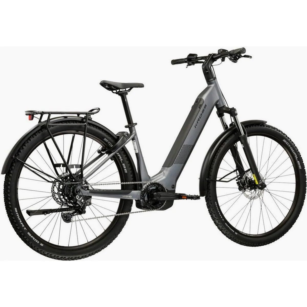 Kross Influx Hybrid SUV 2.0, Stark, Komfortabel, Vielseitig — 600 Wh Akku, 9-Gang Shimano, BOSCH Mittelmotor 3