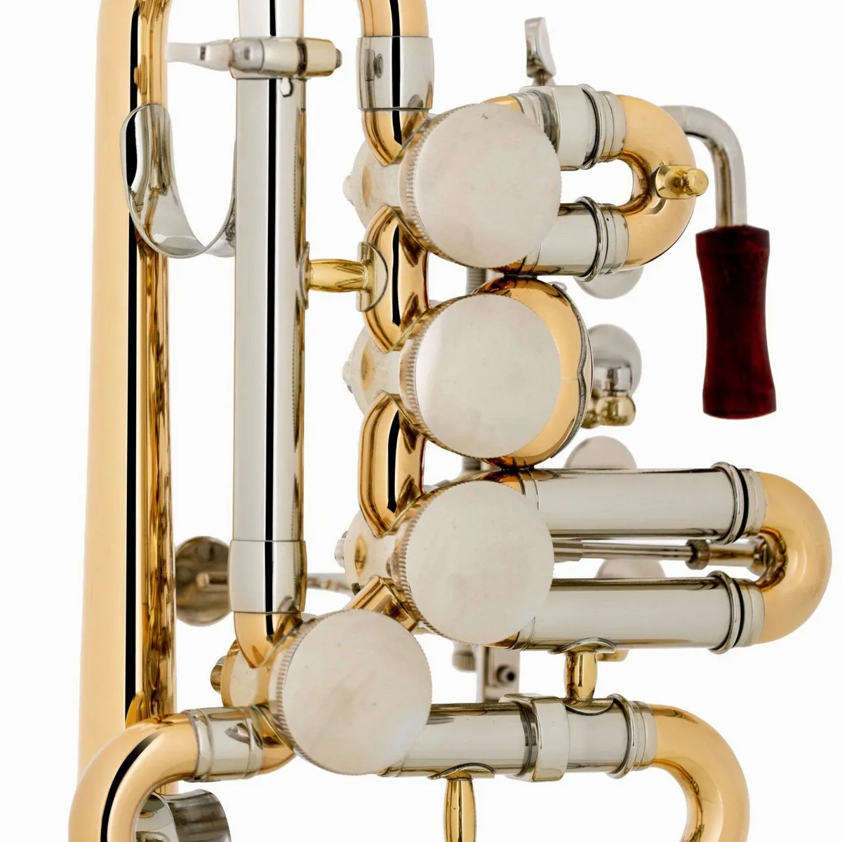 Lechgold PT-25/4L Bb/A-Piccolotrompete, präzise Ventiltechnik, ergonomische Handhabung 5