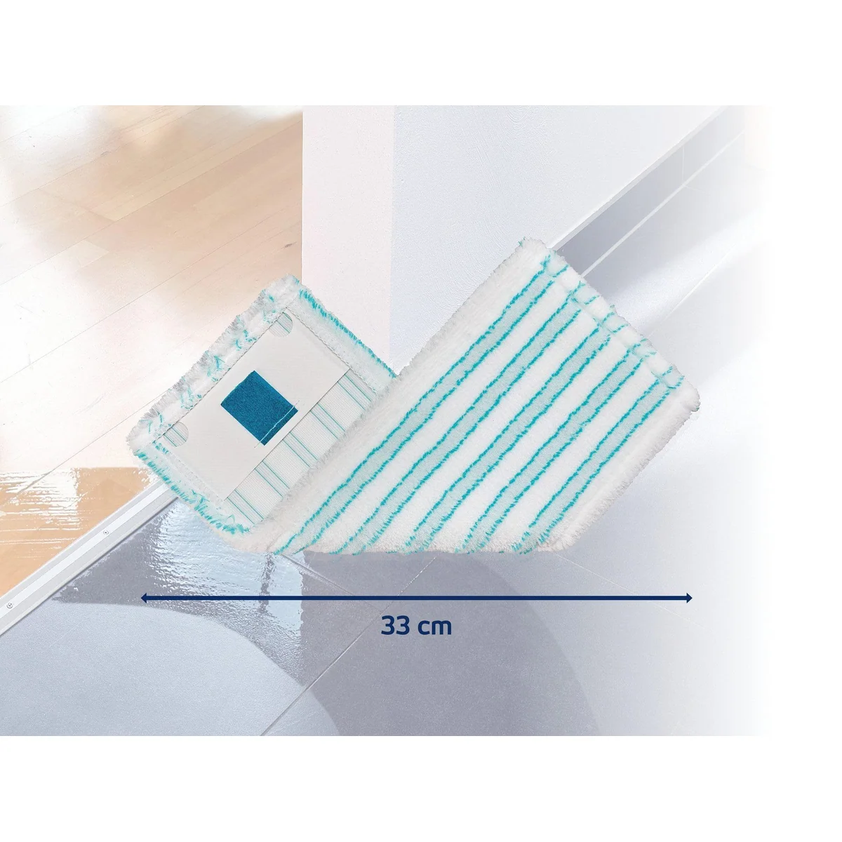 Leifheit Wischbezug CLEAN TWIST M Ergo, 2er Set, hohe Reinigungskraft, waschbar bei 60°C 4