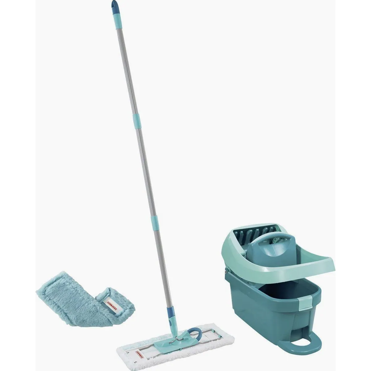 Leifheit Profi XL Bodenwischer Set, hygienische Reinigung für alle Hartböden