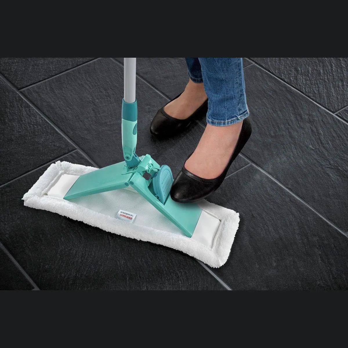 Leifheit Bodenwischer Classic XL microfibre, 100% Mikrofaser, Teleskopstiel 3