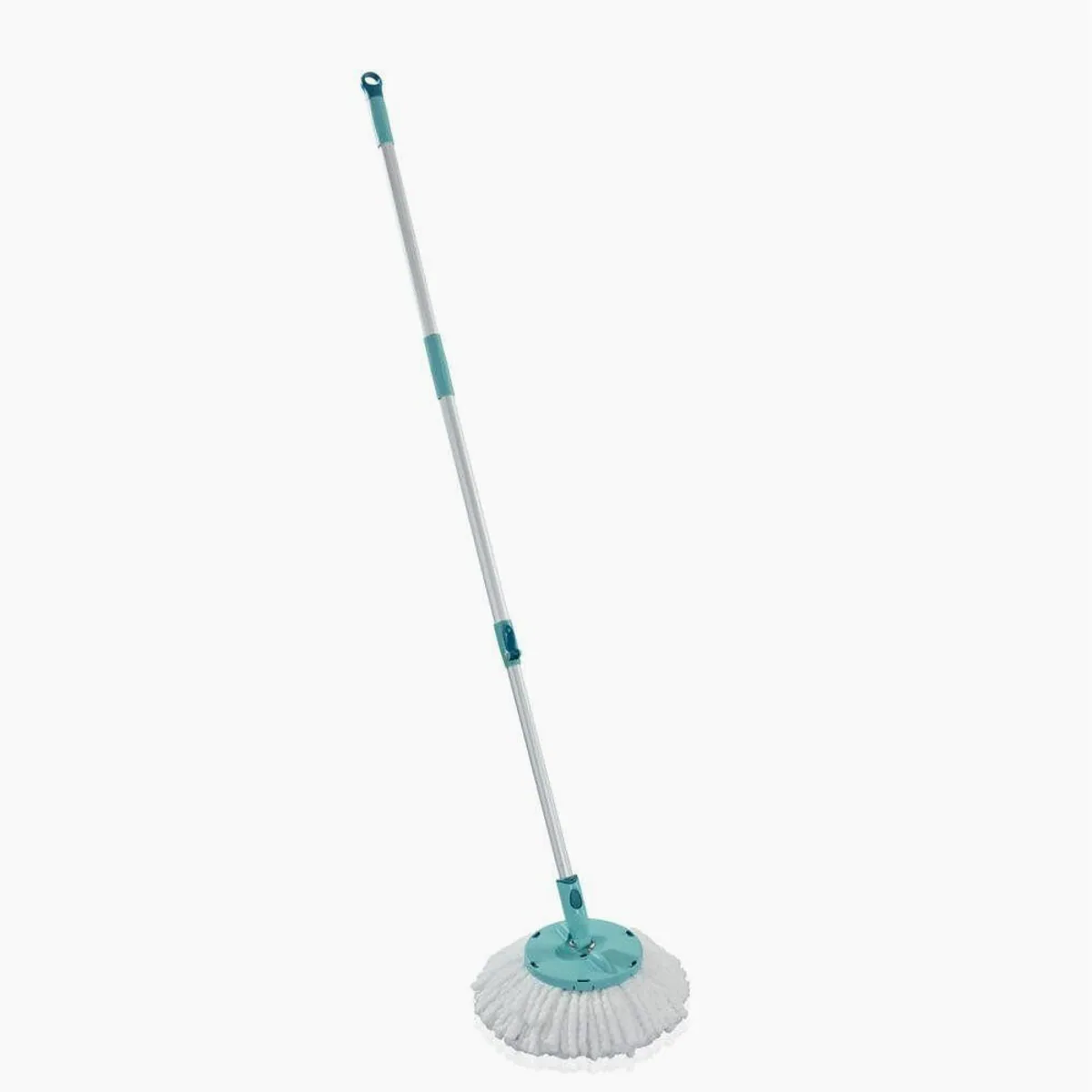 Leifheit Rotation Disc Mop Ergo, Teleskopstiel, 360° Gelenk, 6 L Eimer 3