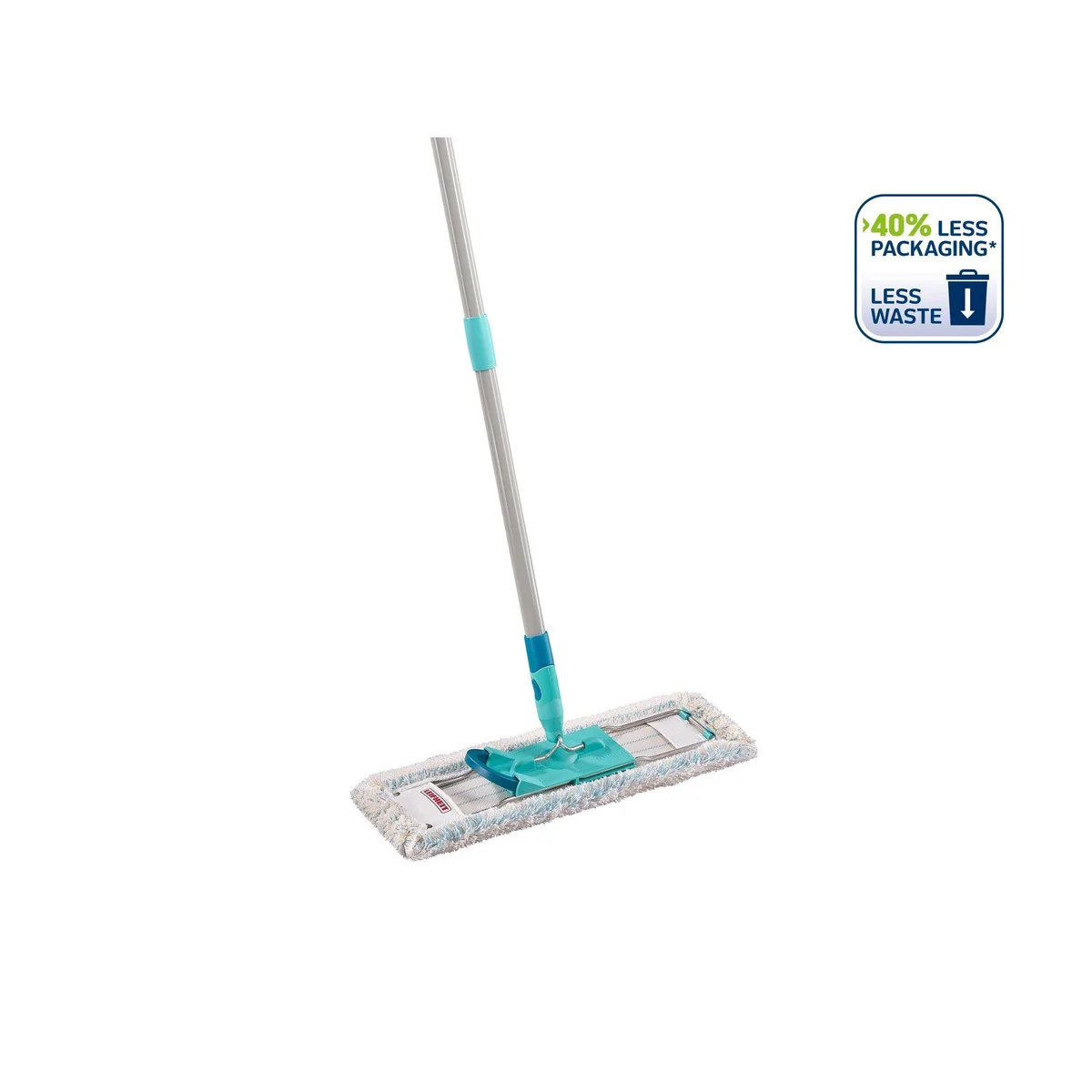 Leifheit Bodenwischer Profi XL cotton plus, 42 cm Wischbreite, waschbar bei 60°C, Click-System 2