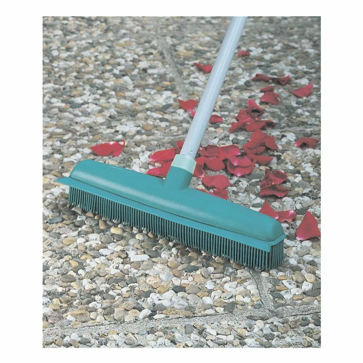 Leifheit Suprabesen 56415, Teleskopstiel, hygienische Borsten — max. 1,4 m ausziehbar 2