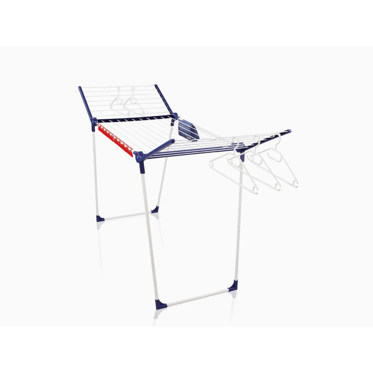 Leifheit Pegasus 200 Solid Comfort, 20m Trockenlänge, 107cm Flügelhöhe, stabil & platzsparend