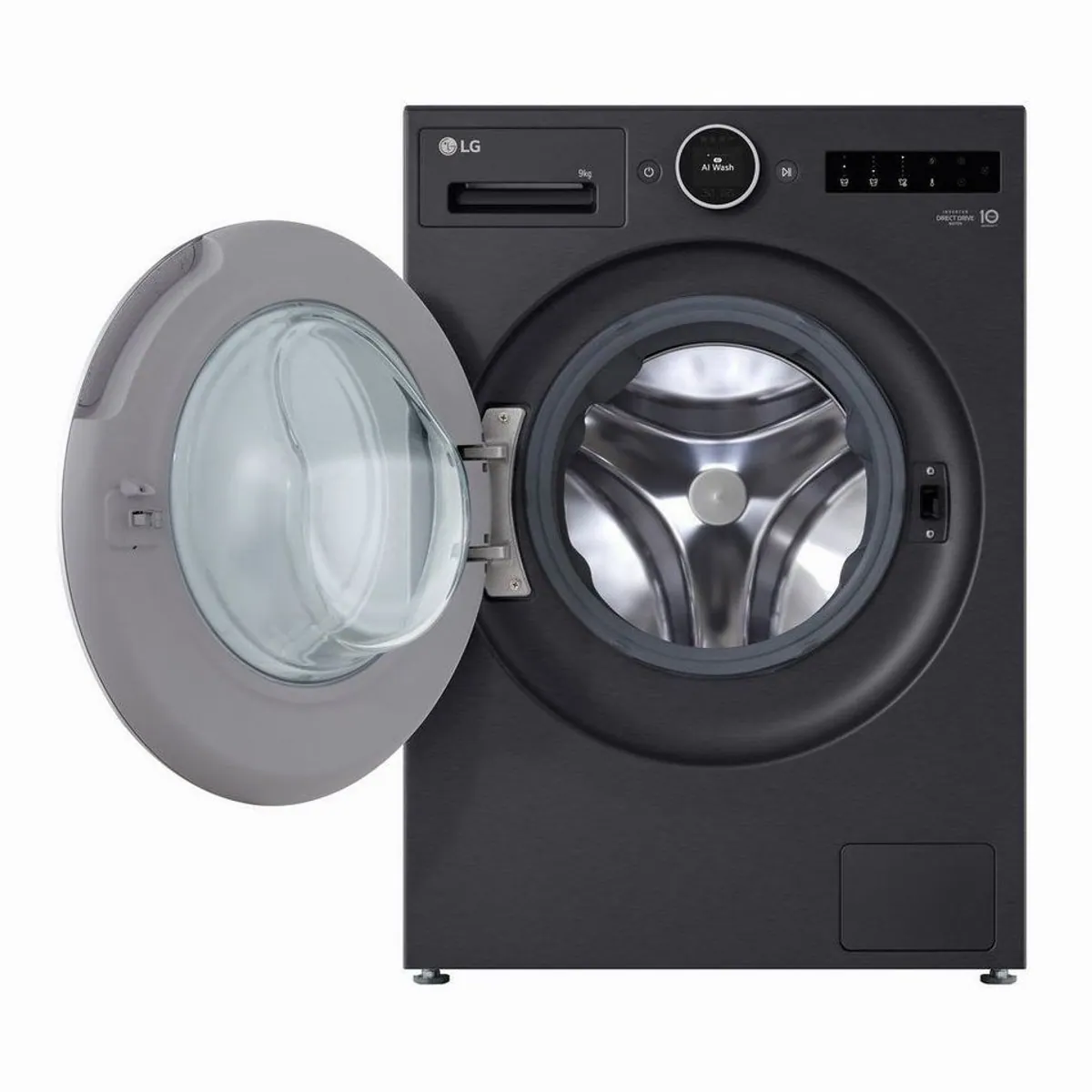 LG F4WX9092B Waschmaschine, 9 kg, 1400 U/min — energieeffizient, Nachlegefunktion, Mengenautomatik 3