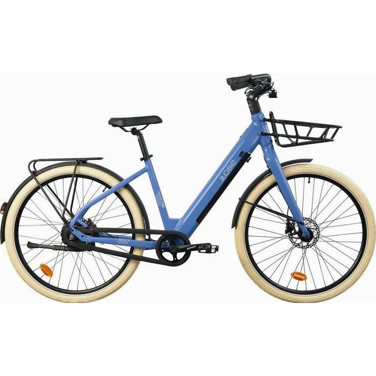 LLobe CityVenture E-Bike Ontario RM, kraftvoller Heckmotor, 100 km Reichweite, 2-Gang-Schaltung