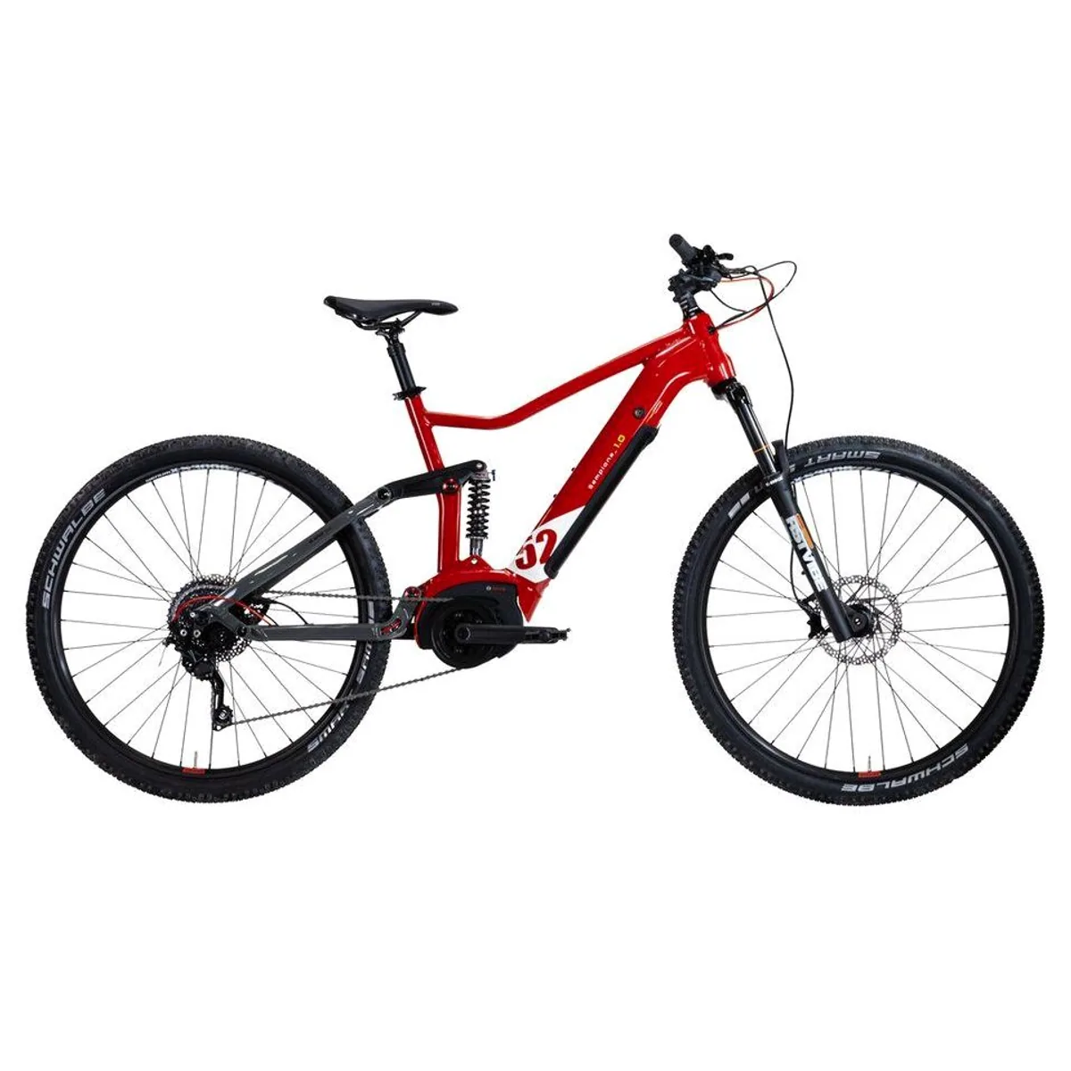 Lombardo Sempione E-Bike, kraftvoller Bosch Motor, 10-Gang Shimano Deore