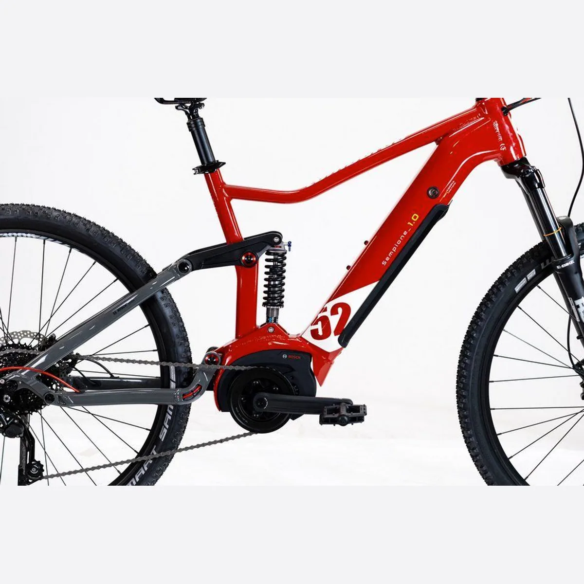 Lombardo Sempione E-Bike, kraftvoller Bosch Motor, 10-Gang Shimano Deore 3