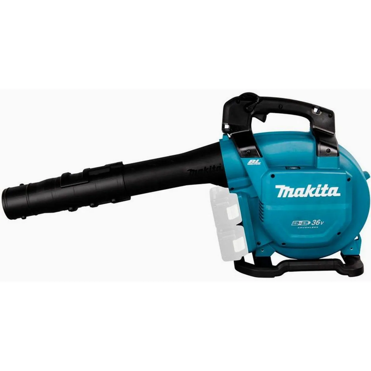 Makita DUB363ZV Akku-Laubbläser, 2x18V LXT, 65 m/s, 13,4 m³/min — kraftvoll, leise, wartungsfrei 5