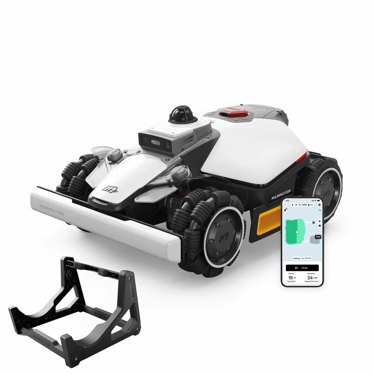 Mammotion LUBA Mini 2 AWD, 1500 m² Rasenfläche, 360° LiDAR, Randmähen, DropMow