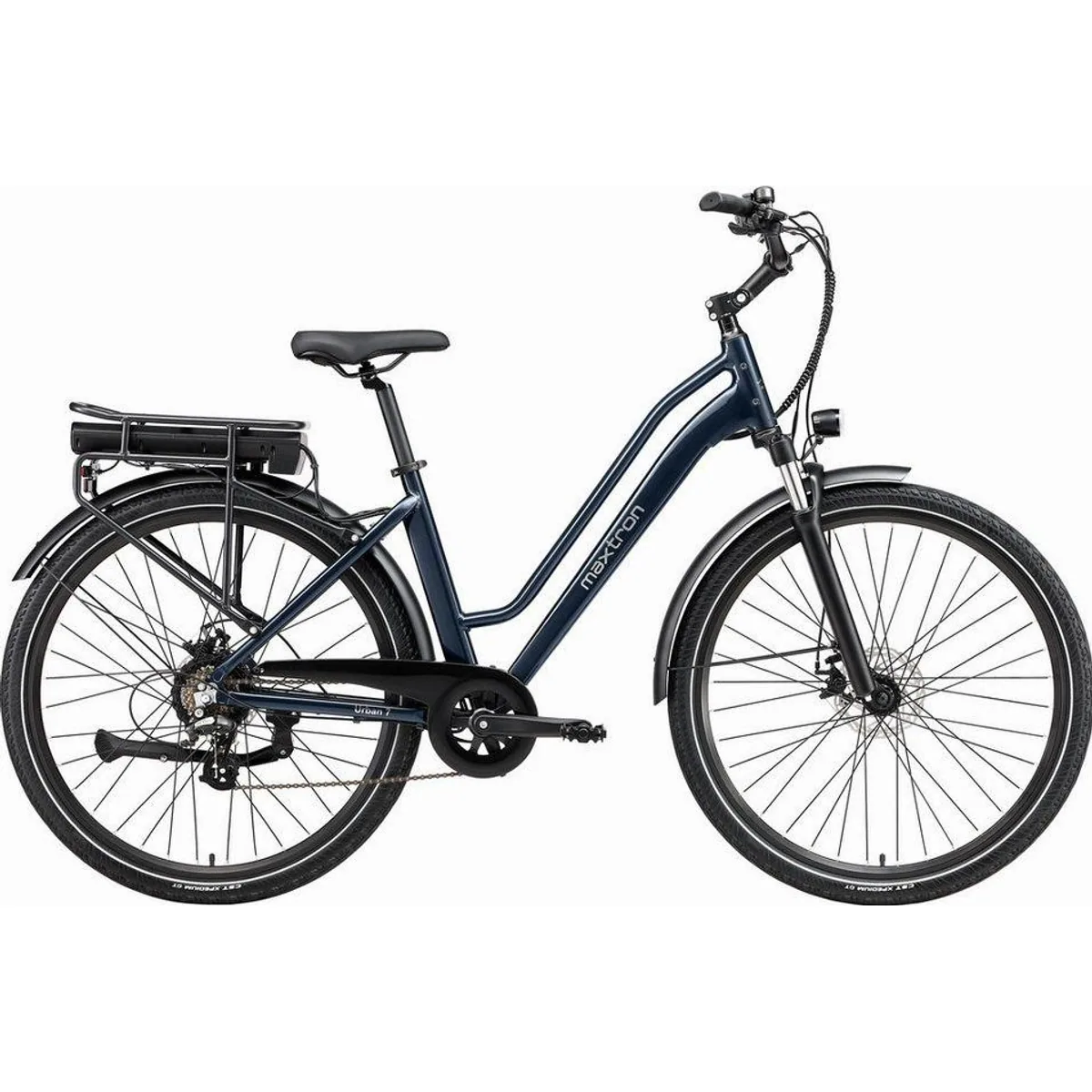 Maxtron Urban 7 E-Citybike, 7 Gang Shimano, 460,8 Wh Akku, Tiefeinsteiger