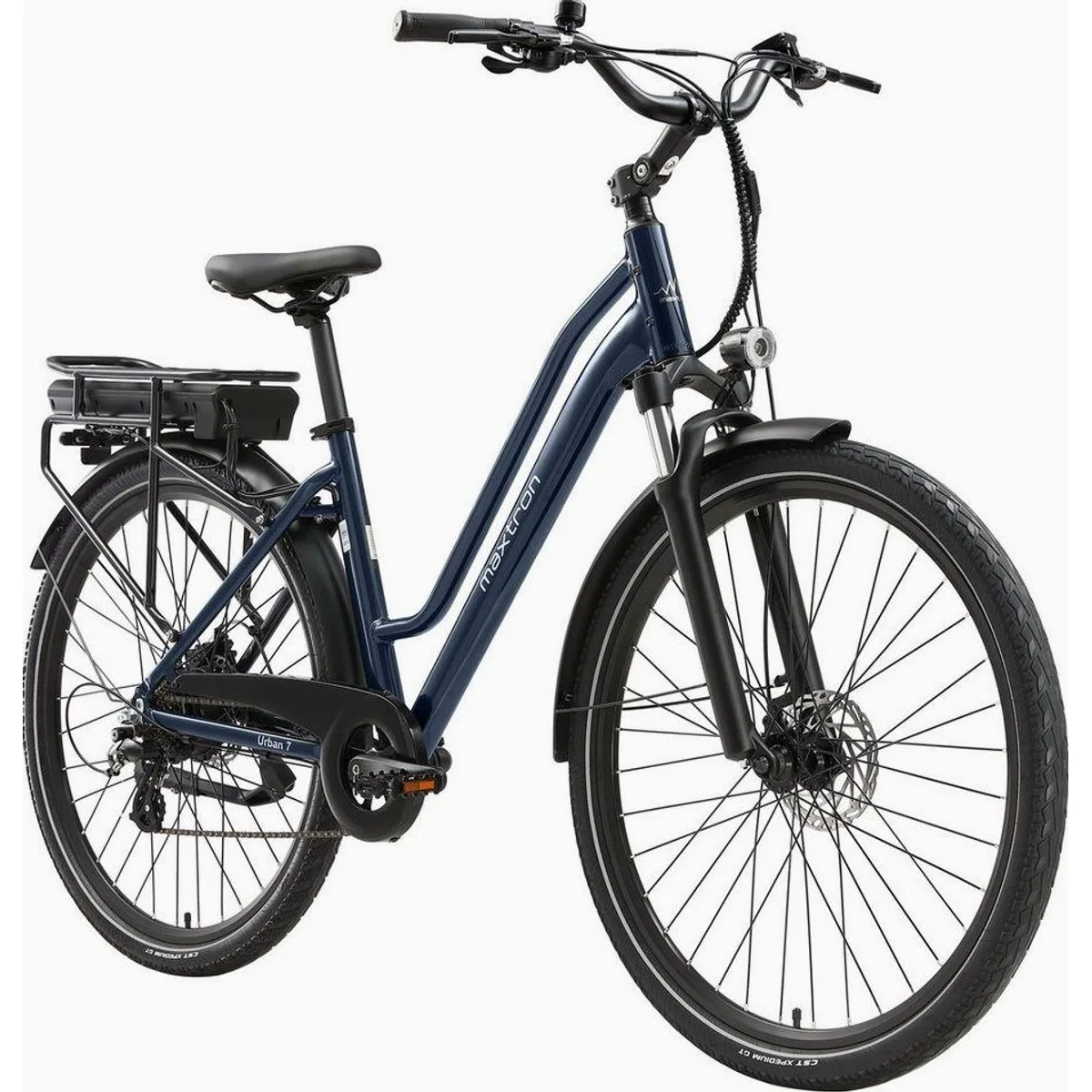 Maxtron Urban 7 E-Citybike, 7 Gang Shimano, 460,8 Wh Akku, Tiefeinsteiger 2
