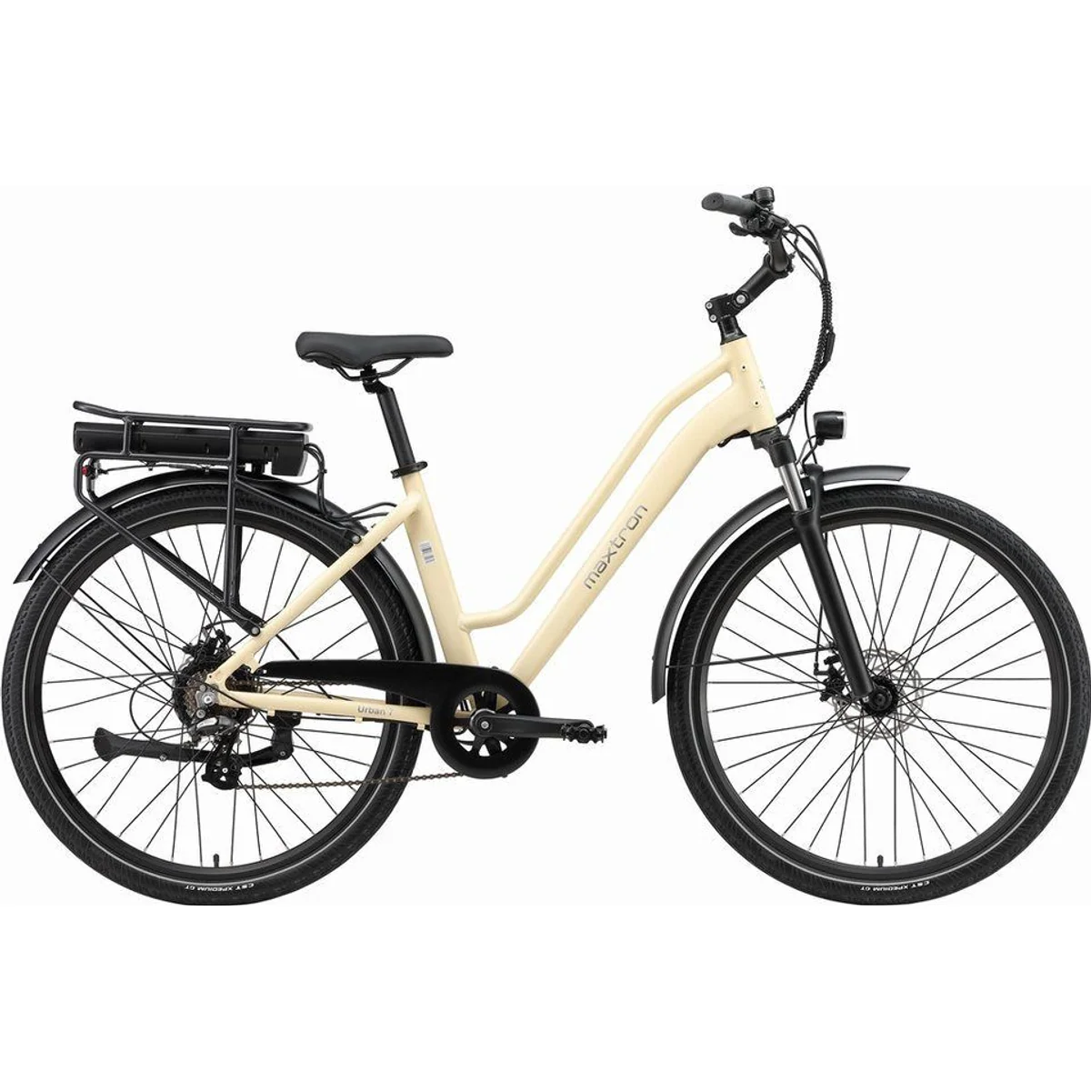 Maxtron Urban 7 E-Citybike, 7 Gang Shimano, 460,8 Wh Akku, Tiefeinsteiger