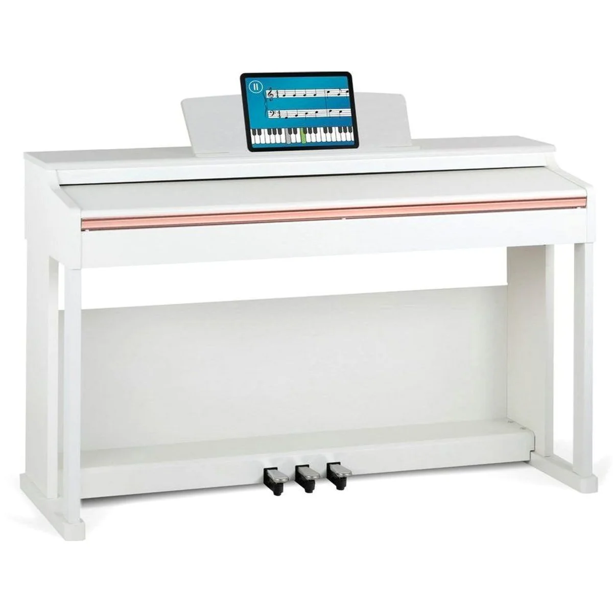 McGrey DP-19 Digitalpiano, gewichtete Hammertastatur, 128-fache Polyphonie — ideal für Einsteiger