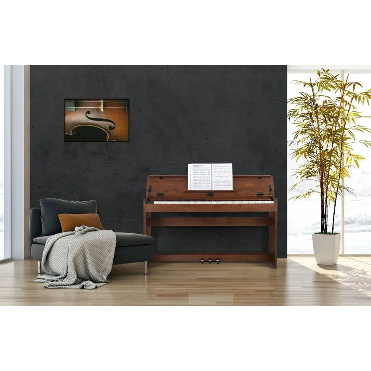 McGrey DP-18 Digitalpiano, 88 gewichtete Tasten, 128 Klänge, 600 Begleitrhythmen 5