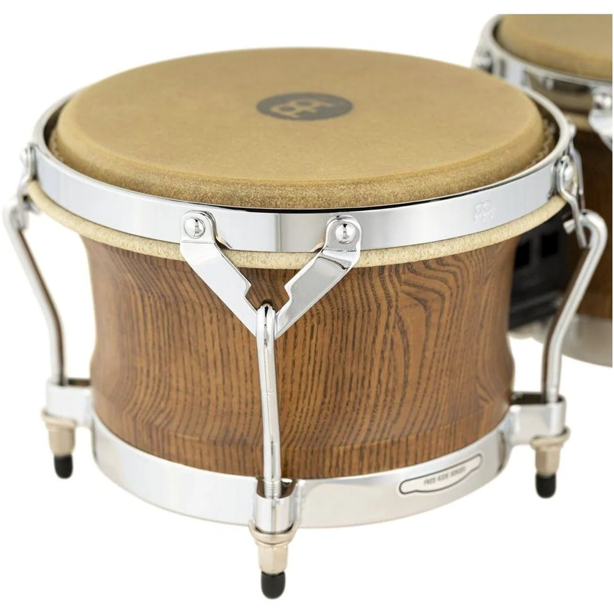 Meinl Percussion WB500ZFA-M Bongos, amerikanische Esche, True Skin Kuhfelle 5
